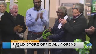 Publix sees big line at grand opening in Suffolk