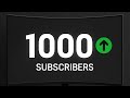 I Hit 1000 Subscribers With Tech Videos!