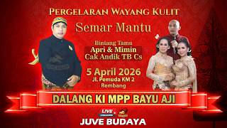 🔴 LIVE WAYANG KULIT KI BAYU AJI - SEMAR MANTU - APRI, MIMIN & CAK ANDIK TB CS - 5 APRIL 2026