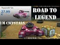 Tanki Online - Road To Legend #2 [MAJOR TO COLONEL] (1M CRYSTALS) | SkilIs_From_Jordan