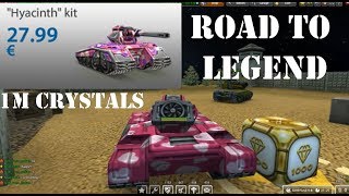 Tanki Online - Road To Legend #2 [MAJOR TO COLONEL] (1M CRYSTALS) / SkilIs_From_Jordan