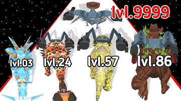 (2025) Dino Evolution Run 3D Game Level Up Dino Max Level Gameplay (New Update)