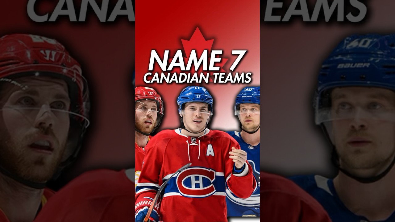 How many Canadian hockey teams could you name⁉️⁉️ 