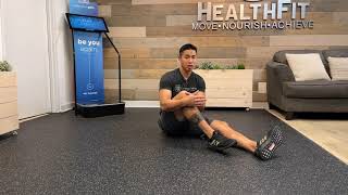 Supine Glute Stretch