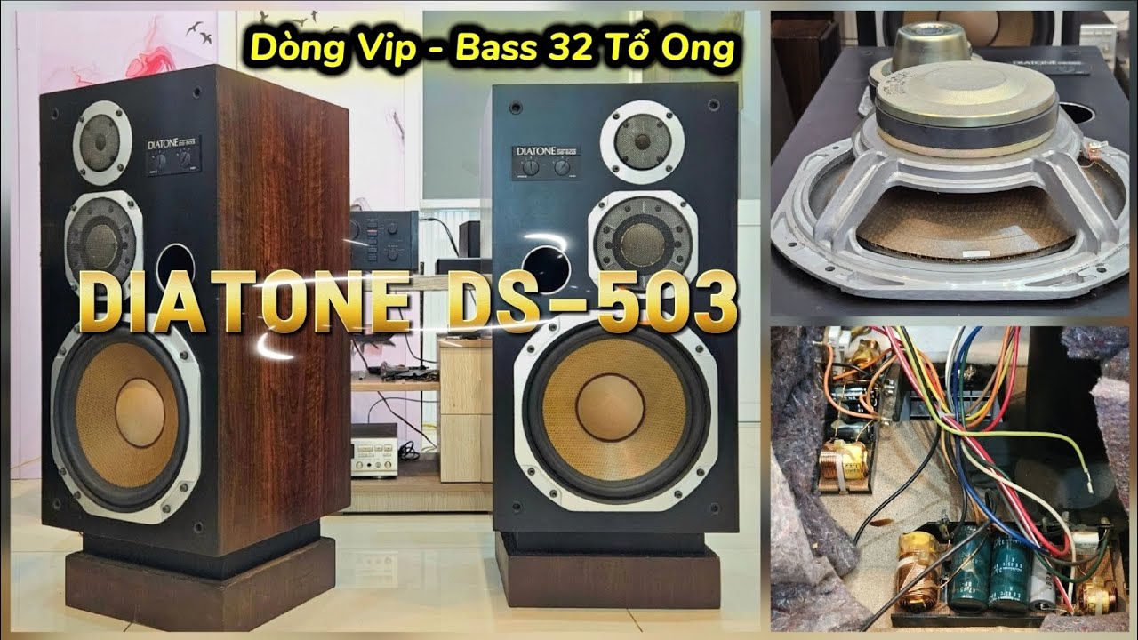 (Giá Sale Off 9tr5) HÀNG KHỦNG💥ĐẲNG CẤP DIATONE DS-503 Bass 32cm (Vũ 0908804711)