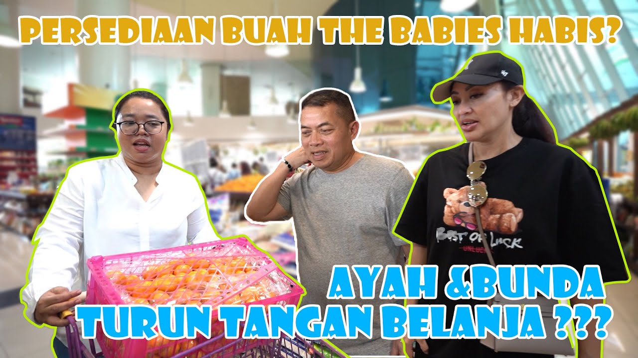 AYAH BUNDA BELANJA KEPERLUAN THE BABIES !!