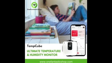 Stay Alert with tempCube: The Ultimate Temperature & Humidity Monitor