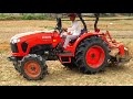 KUBOTA L5018 LẮP GIÀN ÉP LUỐNG | may cay kubota tractor - Kubota DC - cuoc song mien nui