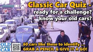 Old Classic Car QUIZ time How good are you at identifying old cars