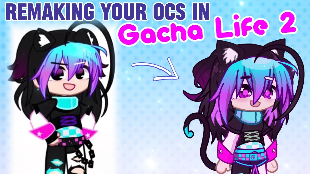 Remade my Gacha Club OC in Gacha Life 2 : r/GachaLife2