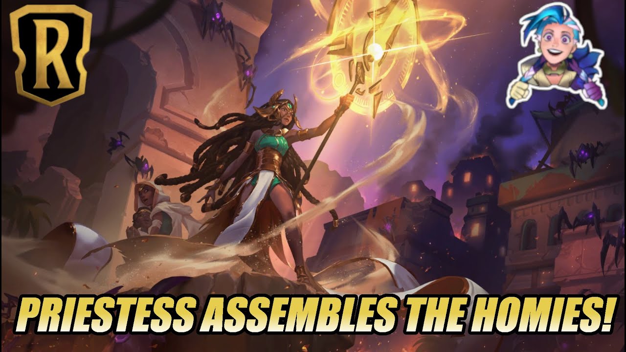 FREE CHAMPIONS with Priestess of Desert Light! - Legends of Runeterra