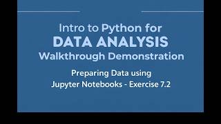 Preparing Data - Murach's Python for Data Science - Exercise 7-2 Walkthrough