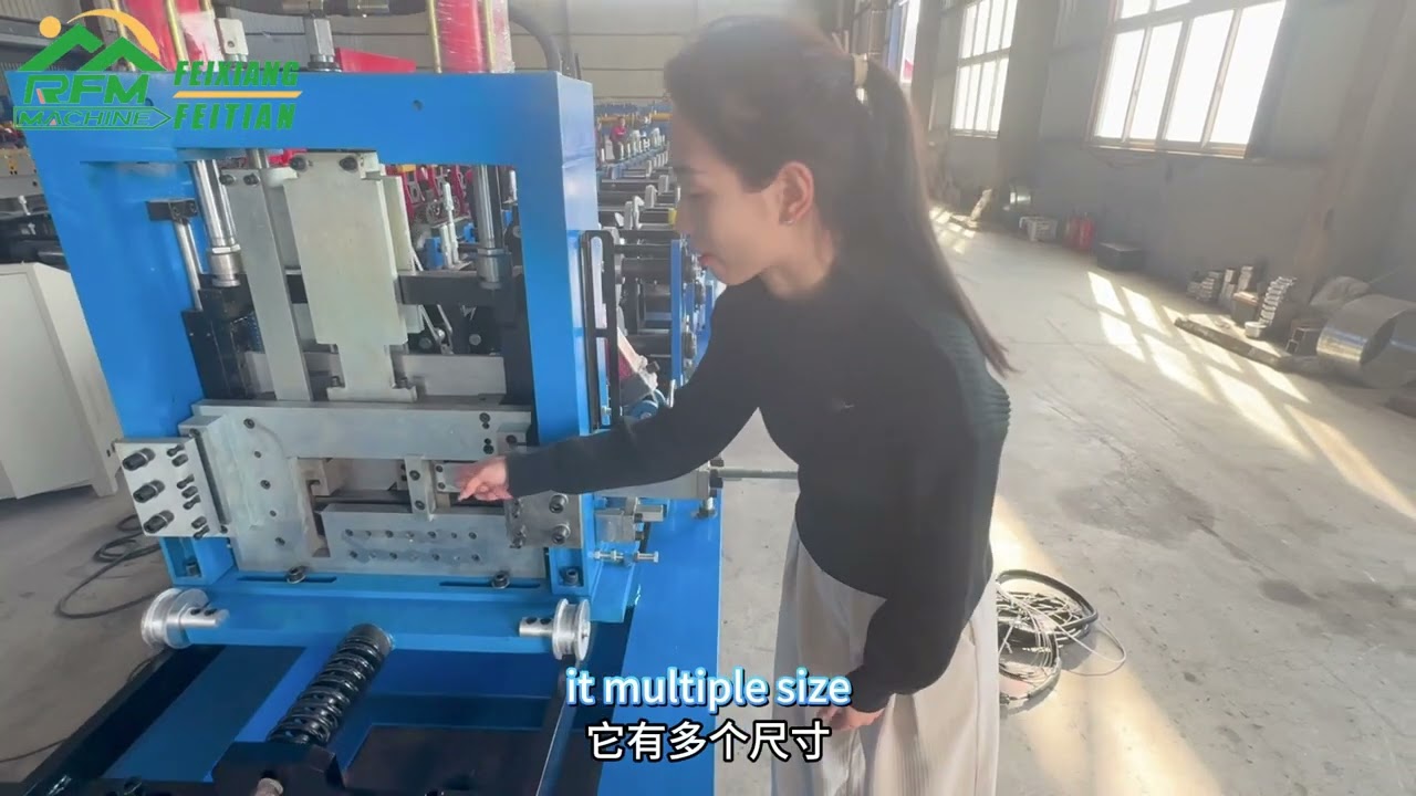 Latest customized CZ steel forming machine