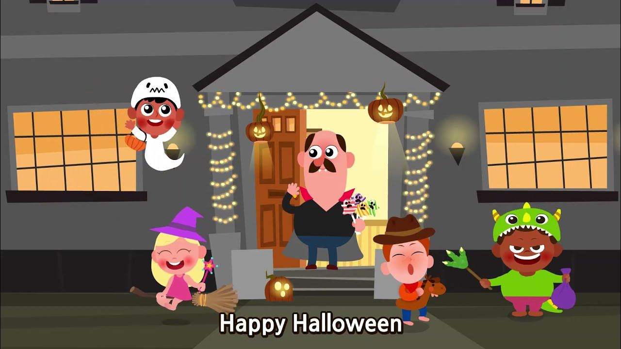 Knock Knock Trick Or Treat Part 2 Knock Knock, Trick Or Treat | Nursery Rhymes | Kids Songs - YouTube