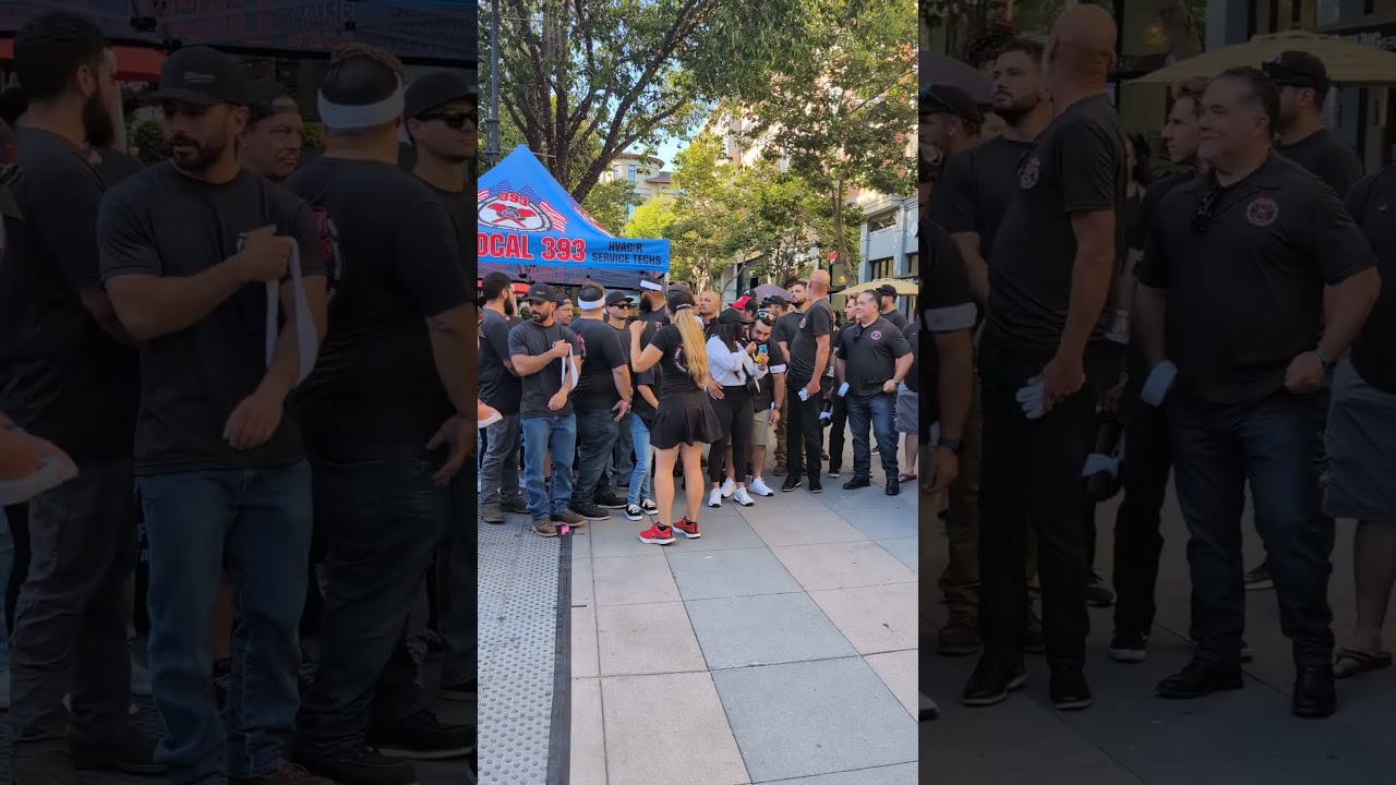 Union Local 393 at Santana Row Short. 