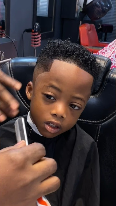 Mid Fade   Scurl for Kids🔥 #midfadeforkids #metthebarber #barber #bestbarber #howto #tutorials
