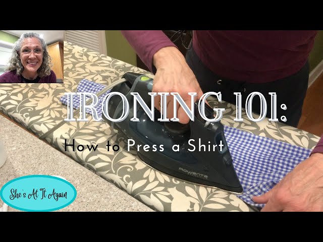 how to press a dress shirt How to Iron a Men's Dress Shirt: An Illustrated Guide