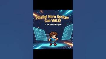 Finally! Hero Sprites Can WALK! (C++ Game Engine DirectX 12)