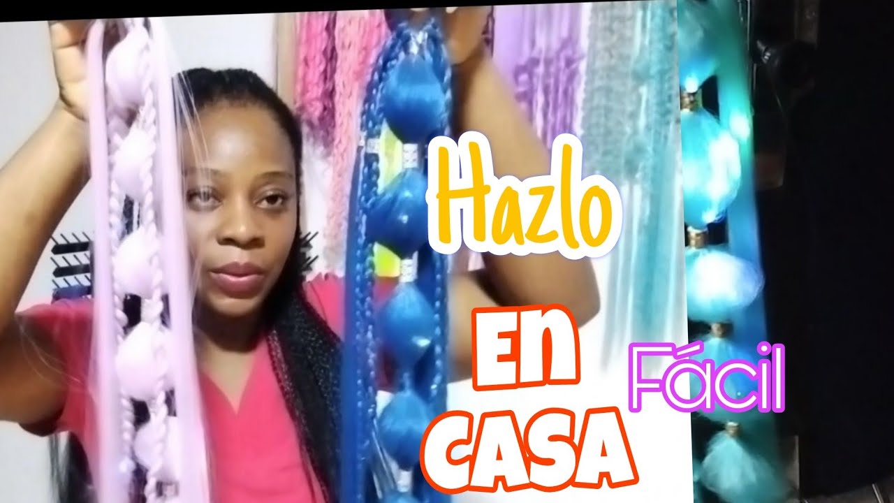 Coletas  con luces 🎇🎆tutorial con kanekalon ✨