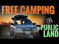 DISPERSED CAMPING | Here&#39;s What You Need To Know