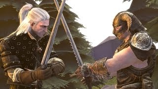 Geralt vs Dovahkiin Why so serious?