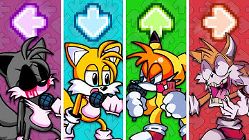 FNF Character Test | Gameplay VS Playground Mod | Tails All Characters [18 characters]