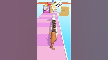 Yummy Coffee Stack Run Lvl- 11🫗 Satisfying Coffee Game #shorts
