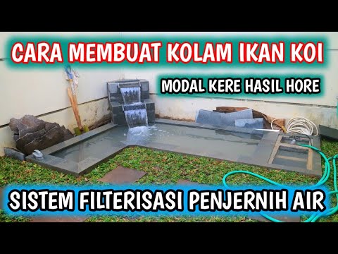 Cara Buat Air Kolam