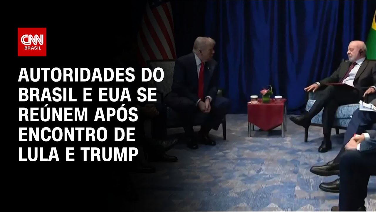 Autoridades do Brasil e EUA se reúnem após encontro de Lula e Trump | CNN PRIME TIME