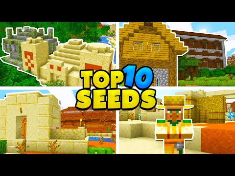 TOP 10 BEST SEEDS for MINECRAFT 1.16.5! (Minecraft Java Edition Seeds)