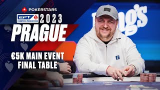 EPT Prague 2023: €5K Main Event - FINAL TABLE Livestream ♠️ PokerStars image