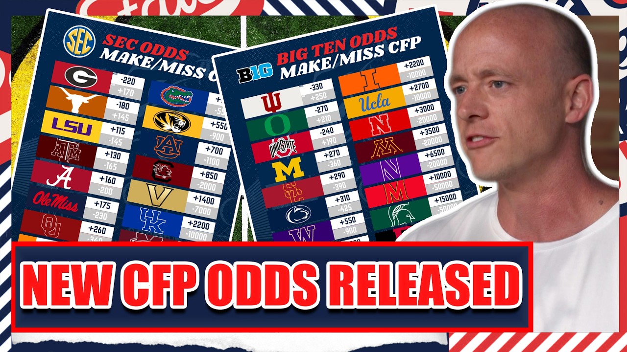 UPDATED Playoff Odds + Reaction - Josh Pate's College Football Show ...