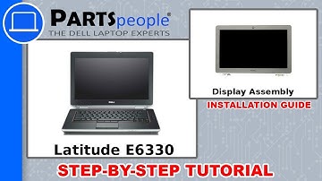 Dell Latitude E6330 (P19S001) Display Assembly How-To Video Tutorial