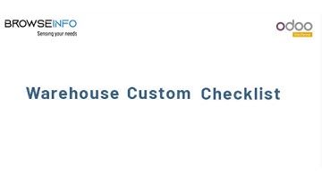 How to Create Stock Checklists and Stock Inventory Checklist Templates? Warehouse Custom Checklist