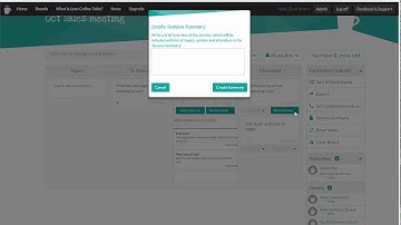 Slack Integration for Lean Coffee Table