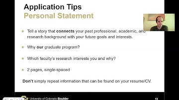 Mechanical Engineering: Creating a Competitive PhD Application