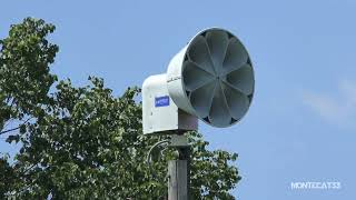 ASC T-128 Siren Test, Alert, Stonebank, WI
