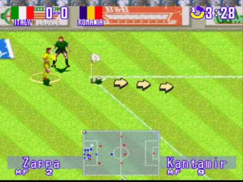 Super Nintendo International Superstar Soccer Deluxe 1995 Youtube