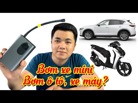 REVIEW "Máy bơm mini, bơm xe oto và xe máy" có thực sự hiệu quả? | Kien review