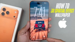 How to Add 3D Spatial Effect Wallpaper on iPhone 17 Pro Max (iOS 26 Guide) screenshot 4