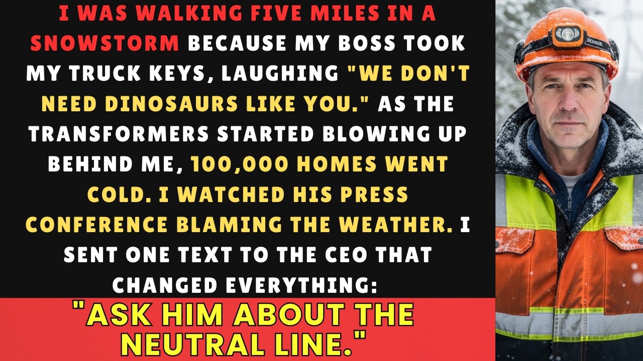 Boss Took My Truck Keys And Stranded Me In Snowstorm 