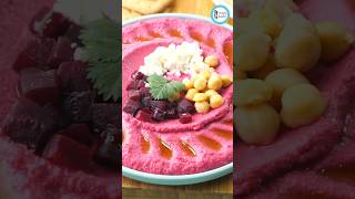 Beetroot Hummus Recipe by Food Fusion