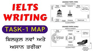 IELTS Task 1 Map