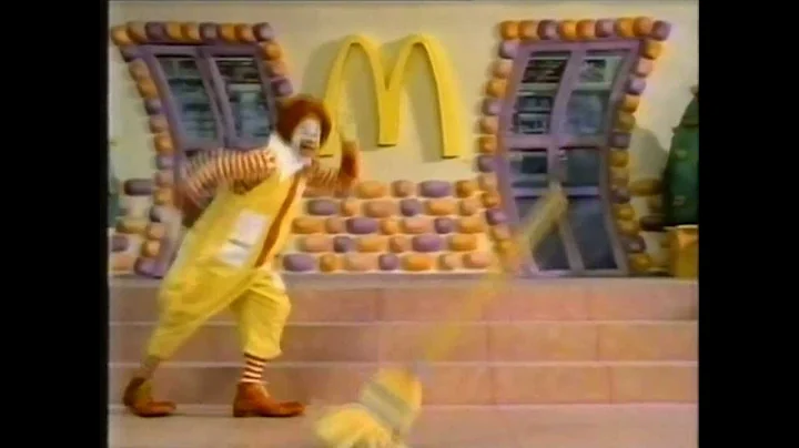 McDonald's Werbung 1992 Clown Ronald