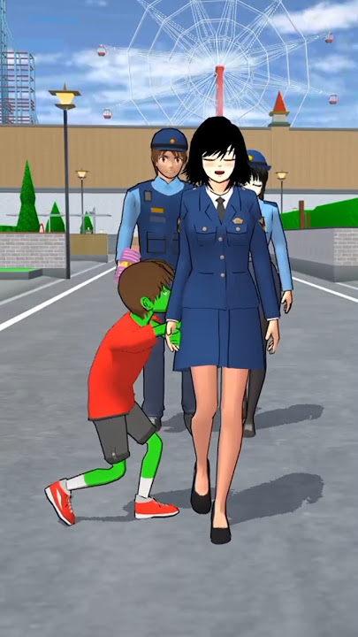 Hei, polisi-polisi ini.🥵🤩👮🏾‍♂️#sakuraschoolsimulator #shorts#viral#youtubeshorts