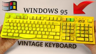 Yellowed Keyboard Restoration - Yellowed Plastic Retrobright - ASMR