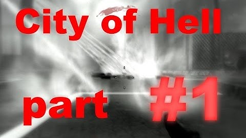 City of Hell gameplay - custom zombie map - completing all easter eggs & endgame part #1