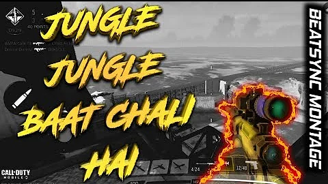 Jungle Jungle baat chali hai pata chala hai|Cod Best beat sync montage