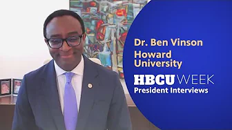 HBCU Week 2024: Dr. Ben Vinson III | President, Howard University thumbnail