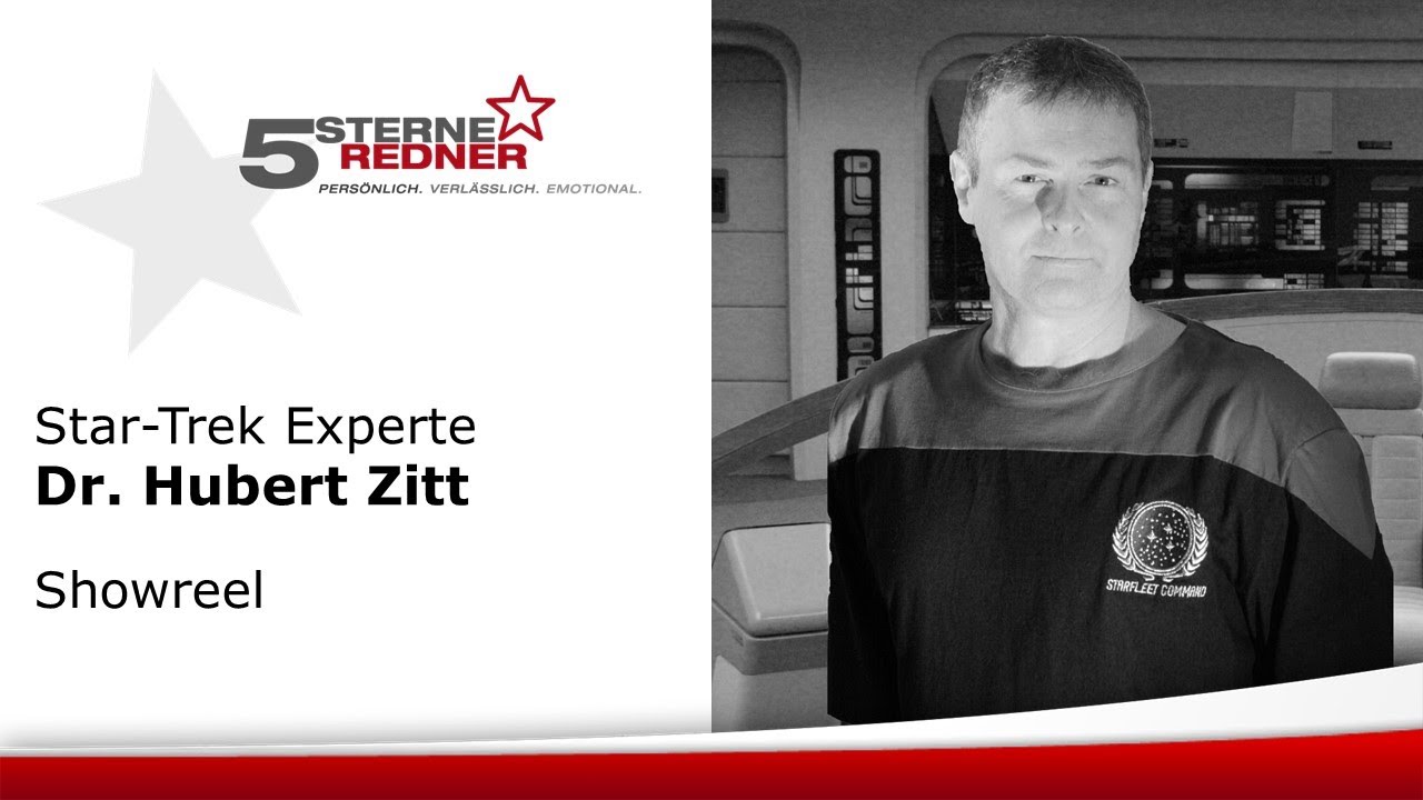 Star Trek-Experte Dr. Hubert Zitt: Showreel
